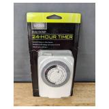 2 Living Solutions 24-Hour Dual Outlet Timers - Brand New
