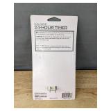 2 Living Solutions 24-Hour Dual Outlet Timers - Brand New