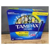 34 Tampax Pearl Tampons Duo Pack and 30 Poise Fresh Protection Pads Light Regular - Brand New