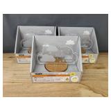 3 Moon and Stars Wish Upon a Star Night Lights - Brand New