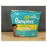 26 Pampers Swaddlers Diapers Size 3 - Brand New