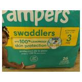 26 Pampers Swaddlers Diapers Size 3 - Brand New