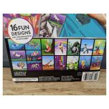 ArtSkills Foil By Number Kit and Eye Candy Full Page Magnifier - New