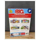 Big Preschool Workbook School Zone Ages 3-5 - Brand New