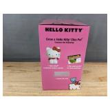 Hello Kitty Chia Pet Handmade Decorative Planter - Brand New