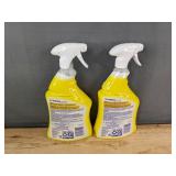 2 Lysol All Purpose Cleaner Lemon Breeze 32 oz Bottles - Brand New