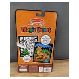 Melissa & Doug On the Go Magic Velvet Animals Pattern-Reveal Pad - Brand New