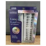 24 Kiss imPRESS Long Lasting Press-On Lash Clusters - Brand New