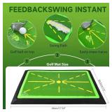 Golf Trace Strike Pad Swing Training Mat - Brand New