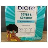 2 Biore Cover & Conquer Hydrocolloid Blemish Patches - Brand New