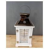"Grandma" Sentiment LED Lantern, White & Gold, 15-Inch - Brand New