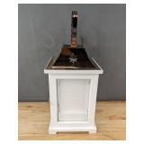 "Grandma" Sentiment LED Lantern, White & Gold, 15-Inch - Brand New