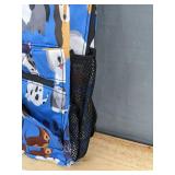 Dog Print Book Bag Backpack - Brand New