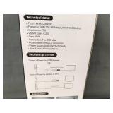 Indoor/Outdoor HDTV Antenna, 4K/1080p - Brand New