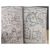 Crayola Epic Book of Awesome Coloring Book with 2 Sets of Markers - Brand New