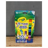 Crayola Epic Book of Awesome Coloring Book with 2 Sets of Markers - Brand New