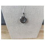 .925 Sterling Silver Filigree Necklace with Gift Box - Brand New