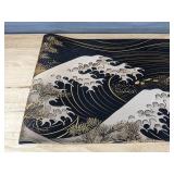 Large Japanese Sea Wave Gaming Mouse Pad, 31 x 12 Inch - Brand New