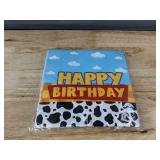120 Piece Happy Birthday Party Cups, Plates, and Napkins Set - Brand New