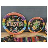 161 Piece Mexican Fiesta Party Supplies Set - Brand New