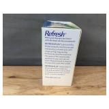 30 Refresh Plus Lubricant Eye Drops and Clear Eyes Natural Tears Lubricant Eye Drops - Brand New