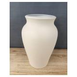 Creme Color 12" Tall Vase - Brand New