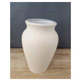 Creme Color 12" Tall Vase - Brand New