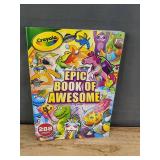 Crayola Coloring Book, 3-D Puzzle, Alphabet Flash Cards, Crayons Metallic Markers - Brand New