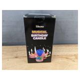 Birthday Party Supplies: Candy Boxes, Musical Candle, Minecraft Banner & Balloons - Brand New