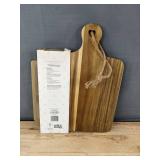 Season of Love Wood Serving Board with Knives - Brand New