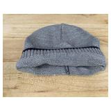 144 Youth Gray and Navy Beanies OSFM - Brand New