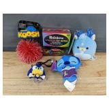 5 Youth Toys: Koosh Ball, Sonic, Squishmallow, Disney