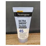 Eucerin Face Daily Lotion SPF 30 and Neutrogena Ultra Sheer SPF 45 Sunscreen - Brand New
