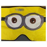 Minion Eyes Windshield Sunshade with Suction Cups - Brand New