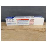 2 Fixodent Adhesive Creams, 40 Poligrip Strips, and Oral-B Gum Care Toothbrush - Brand New