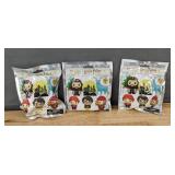 3 Mystery Bag Harry Potter Collectors Series 8 Bag Clip Key Chains - Brand New