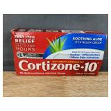 2 Cortizone-10 Maximum Strength Relief Creams and Cortizone-10 Easy Relief Soothing Aloe Roll On - Brand New