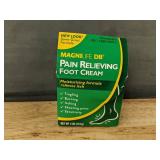 Magnilife DB Pain Relieving Foot Cream, 4 oz - Brand New