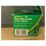 Magnilife DB Pain Relieving Foot Cream, 4 oz - Brand New