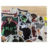 50 Brand New Horror Movie Stickers - Friday the 13th, Scream, Etc. - Brand New