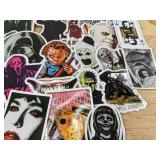 50 Brand New Horror Movie Stickers - Friday the 13th, Scream, Etc. - Brand New