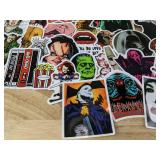 50 Brand New Horror Movie Stickers - Friday the 13th, Scream, Etc. - Brand New