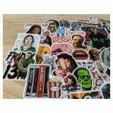 50 Brand New Horror Movie Stickers - Friday the 13th, Scream, Etc. - Brand New