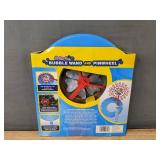 4 Kids Outdoor Toys: Bubble Wand, Marvel Cap Flyer, Speed Boat, Sand Scoop - Brand New