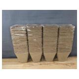 120 Biodegradable 3-Inch Square Seed Starter Pots - Brand New