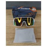 RIVBOS Youth Sports Sunglasses Polarized White - Brand New