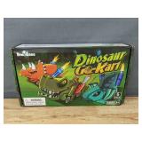 6 DinoBros Dinosaur Go-Kart Pull Back Toy Cars - Brand New