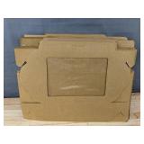 66 Kposiya Kraft Gift Boxes with Clear Window - Brand New