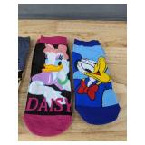 4 Pairs Disney Character Unisex Socks - Brand New