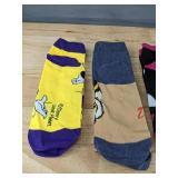 4 Pairs Disney Character Unisex Socks - Brand New